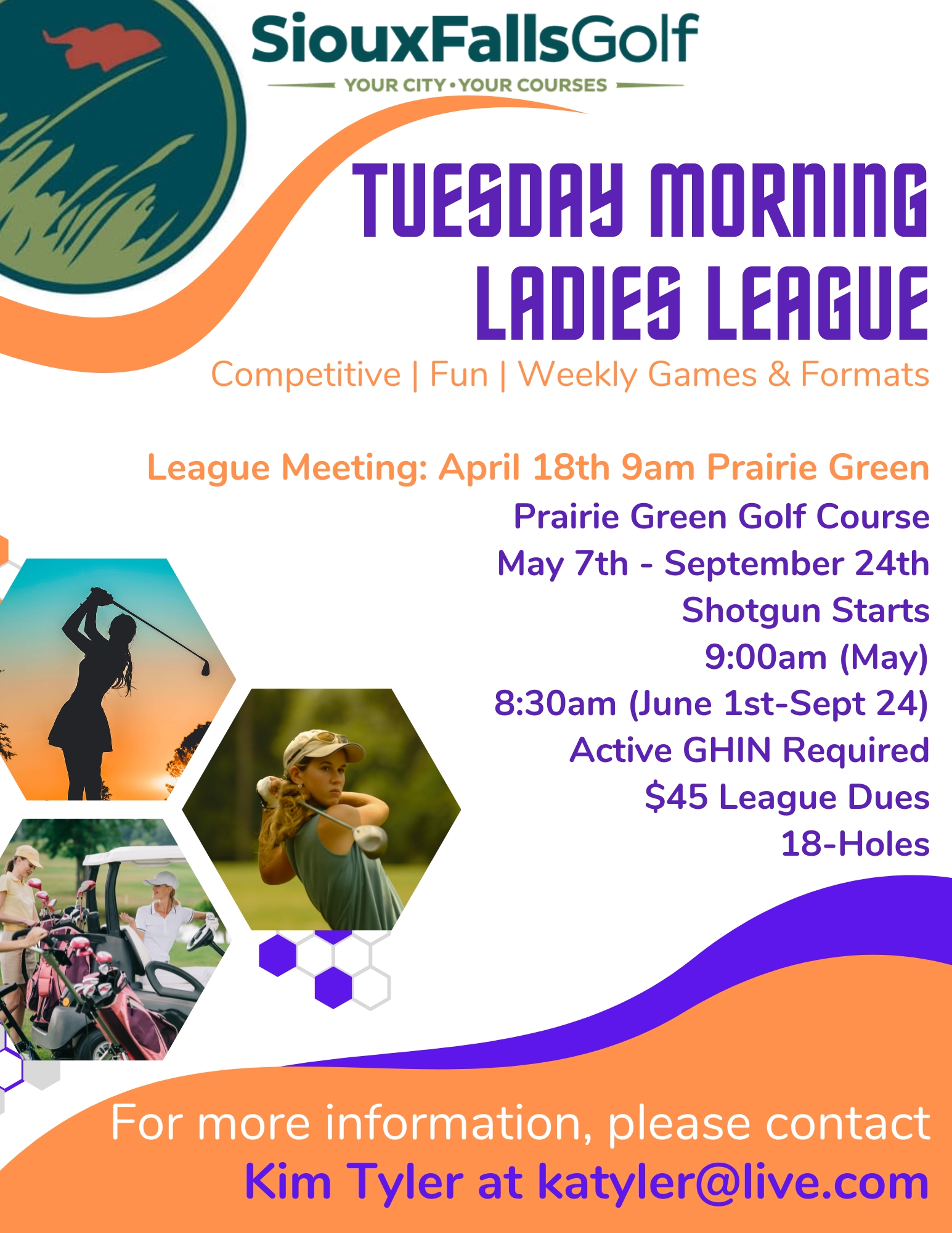 2024 Prairie Green Tuesday Morning Ladies League FINAL