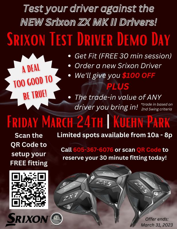 Srixon Driver Event